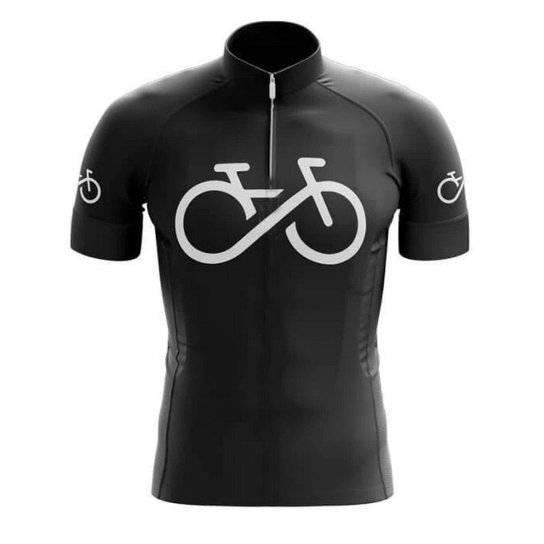 Camisa Ciclismo Bike Forever Infantil Manga Curta Uv Mtb