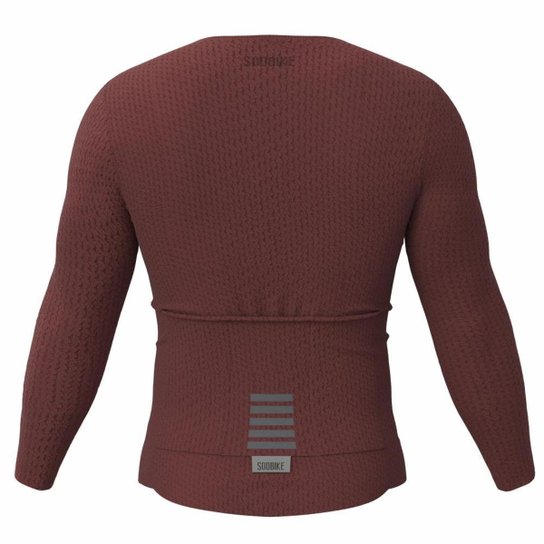 Camisa Ciclismo Confort Plus Rubro Manga Longa - XGG