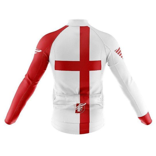 Camisa Ciclismo Copa Inglaterra Manga Longa Decole Uv Bike