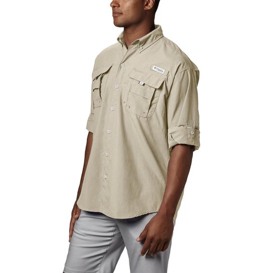 Camisa Columbia Masculina Manga Longa Bahama II