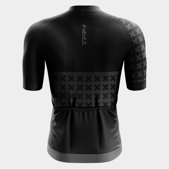 Camisa de Ciclismo Masculina Premium Ziper Total Confortável Preoteção Uv Respirável