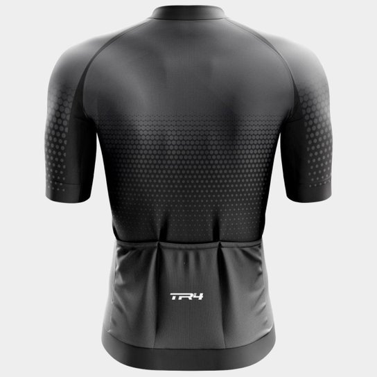 Camisa de Ciclismo Masculina Premium Ziper Total Confortável Preoteção Uv Respirável