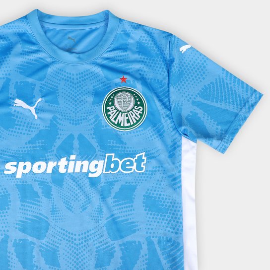 Camisa de Goleiro Palmeiras I 25/26 s/n Torcedor Puma Masculina