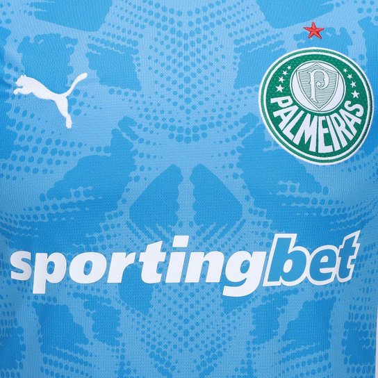 Camisa de Goleiro Palmeiras I 25/26 s/n Torcedor Puma Masculina