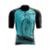 Camisa De Pedalar Com Bolsos Várias Cores Modelagem Slim Mountain Bike - Azul