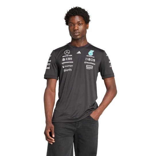 Camisa Driver Mercedes - Amg Pretonas Formula One Team Masculina