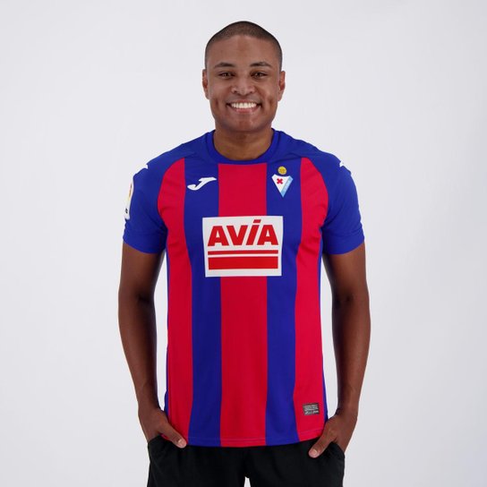 Camisa Eibar Home 20/21 s/n° Torcedor Joma Masculina - Grená