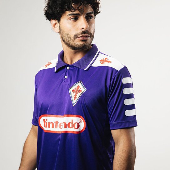 Camisa Fiorentina Retrô 1998 Batistuta Masculina