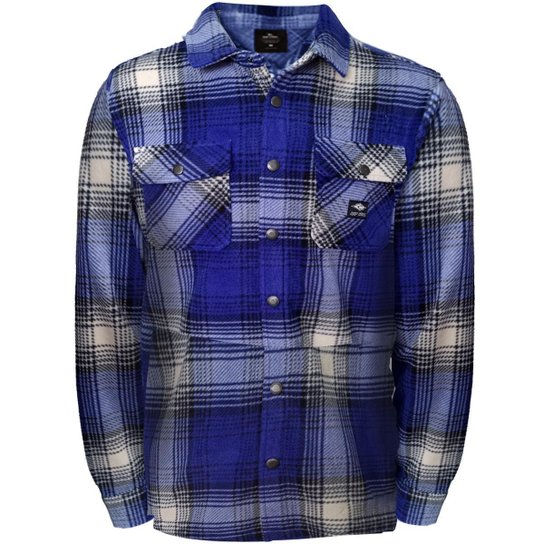 Camisa Flanelada Rip Curl Fun Times Polar Fleece Wild Berry