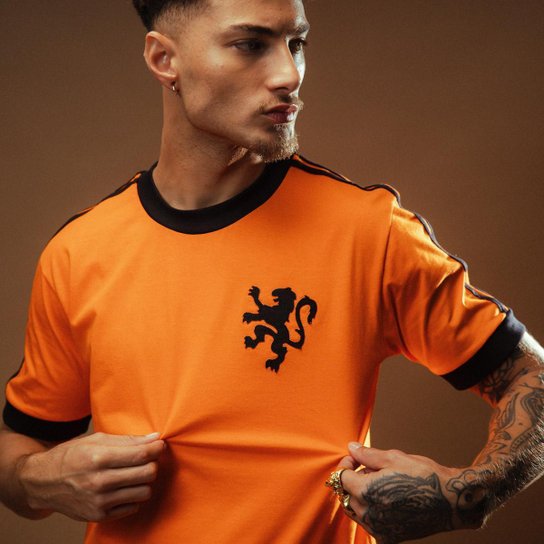 Camisa Holanda Retrô 1974 Masculina