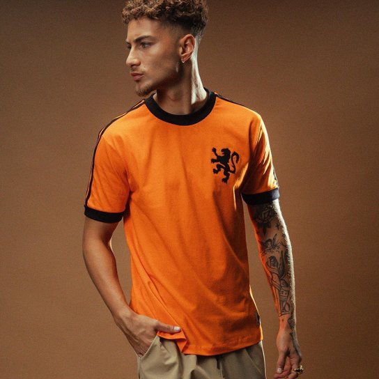Camisa Holanda Retrô 1974 Masculina