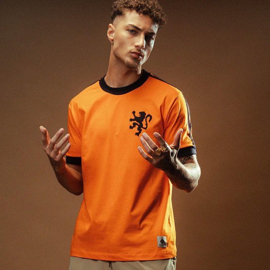 Camisa Holanda Retrô 1974 Masculina