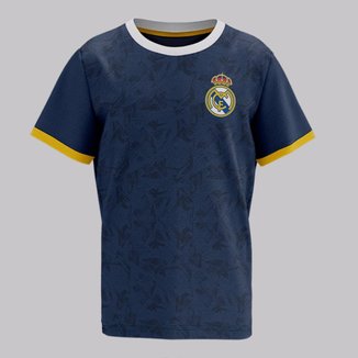 Camisa Infantil Braziline Real Madrid King Unissex