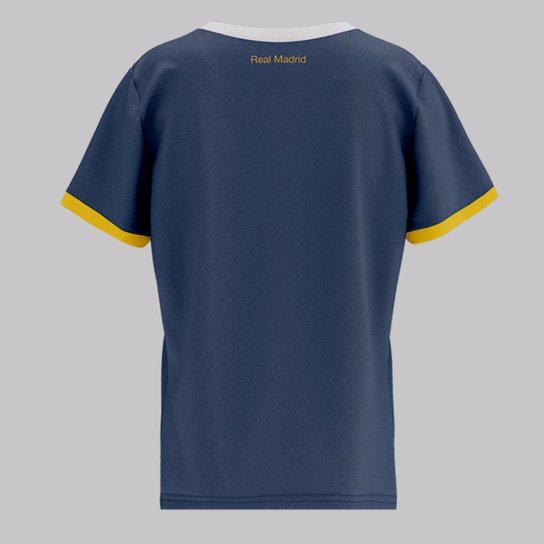 Camisa Infantil Braziline Real Madrid King Unissex