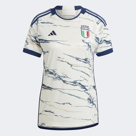 Camisa Itália Away 23/24 s/n° Torcedor Adidas Feminina