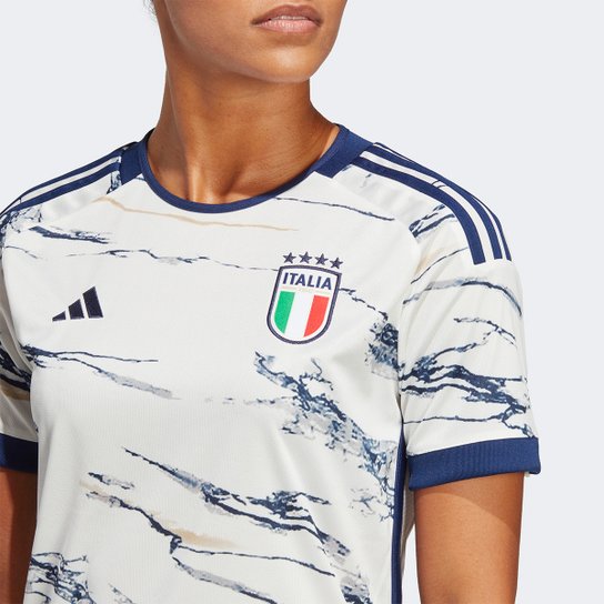 Camisa Itália Away 23/24 s/n° Torcedor Adidas Feminina