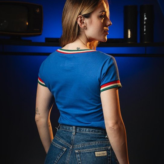 Camisa Itália Retrô Feminina