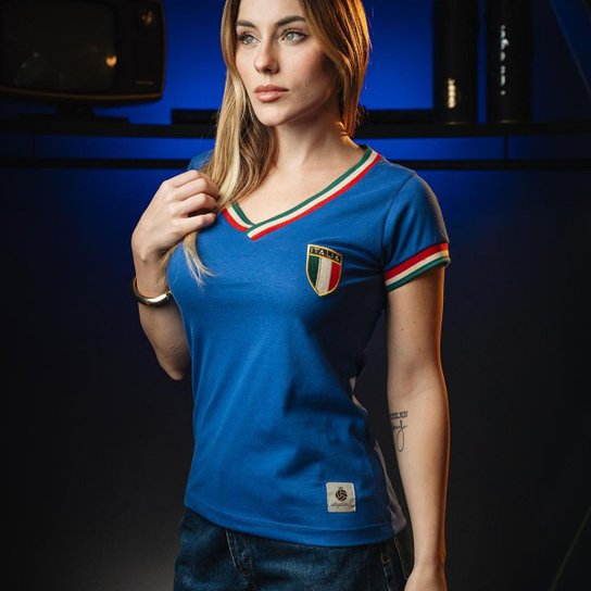 Camisa Itália Retrô Feminina