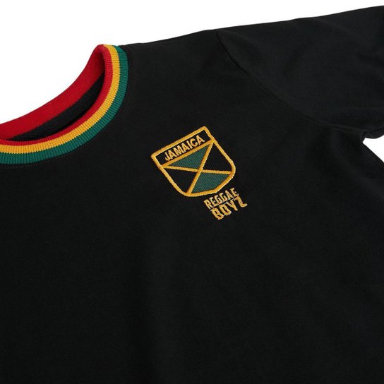 Camisa Jamaica Boyz Retrô Infantil Juvenil Unissex