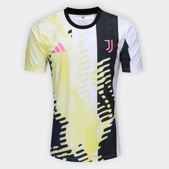 Camisa Juventus 25/26 Pré Jogo Adidas Masculina Allianz Parque Shop