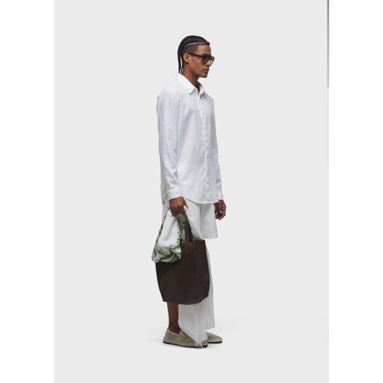Camisa linen canvas OSKLEN