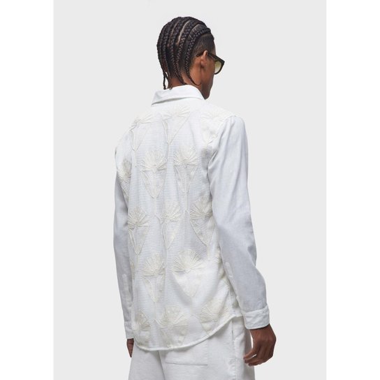 Camisa linen canvas OSKLEN
