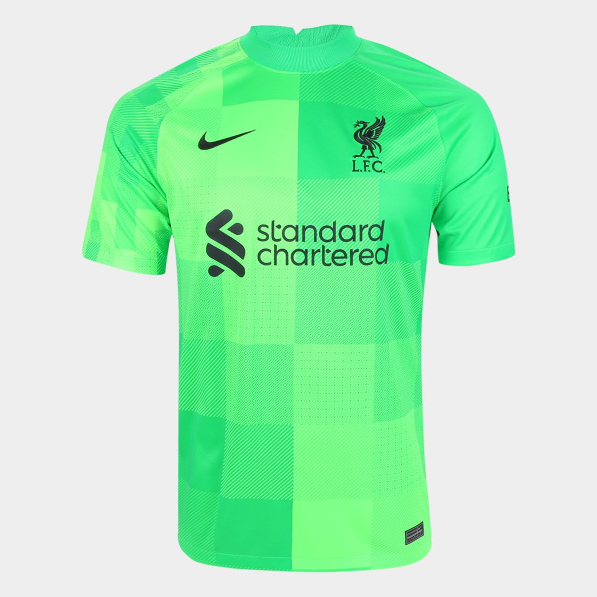 Camisa Liverpool Goleiro 21/22 s/n° Torcedor Nike Masculina
