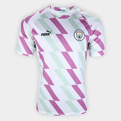 Camisa Manchester City Away 23/24 s/n° Pré Jogo Puma Unissex