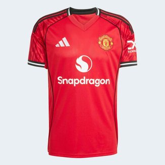 Camisa Manchester United Home 25/26 s/n Torcedor Adidas Masculina