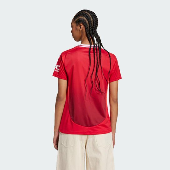 Camisa Manchester United I 24/25 Adidas Feminina