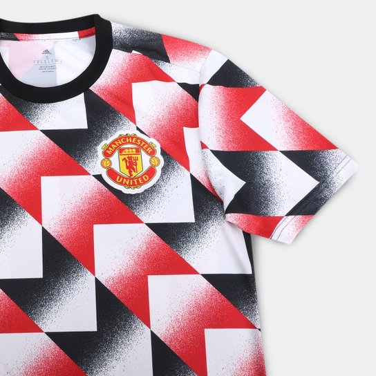Camisa Manchester United Pré Jogo 22/23 Adidas Masculina