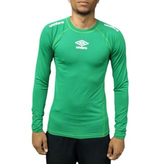 Camisa Manga Longa Masculina Umbro Térmica Clubes 2022