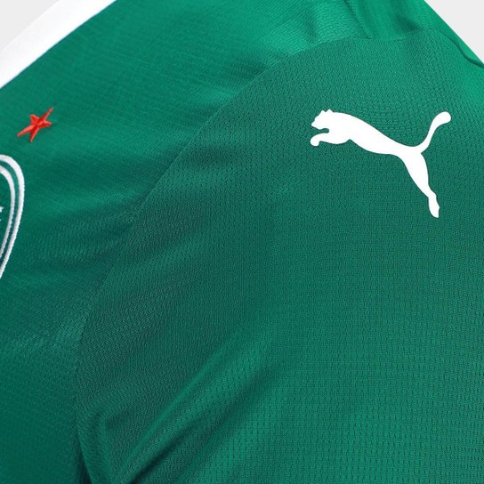 Camisa Manga Longa Palmeiras I 25/26 Torcedor Puma Masculina