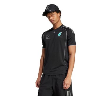 Camisa Mercedes - Amg Petronas Fórmula 1 Team Mechanic Masculina