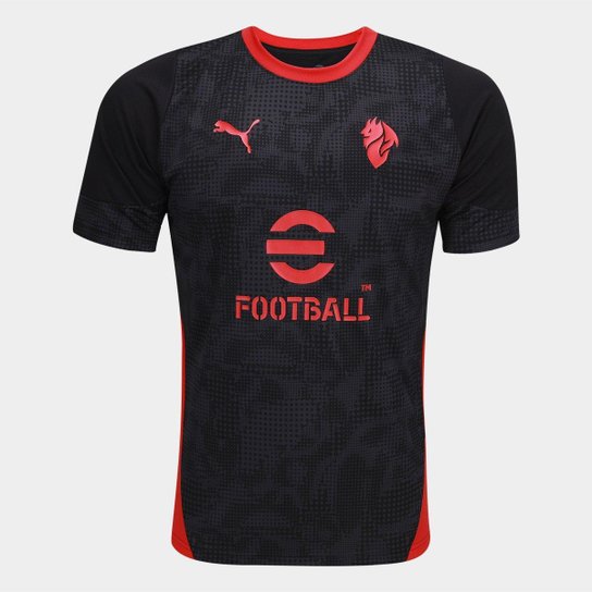 Camisa Milan 25/26 Treino Puma Masculina