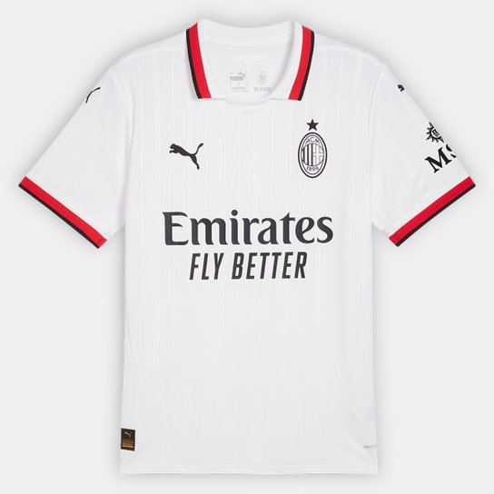 Camisa Milan Away 24/25 s/nº Torcedor Puma Masculina