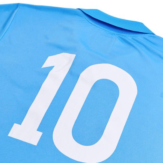 Camisa Napoli Anos 90 Retrô Maradona Masculino