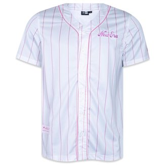 Camisa New Era Manga Curta Anded Stripes Feminino