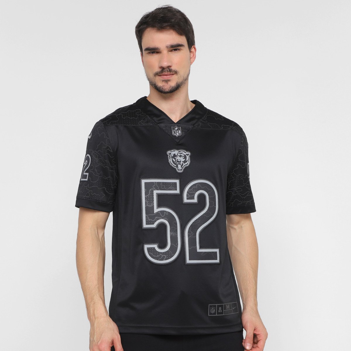 Camisa NFL Chicago Bears Khalil Mack n°52 Nike Reflective Limited