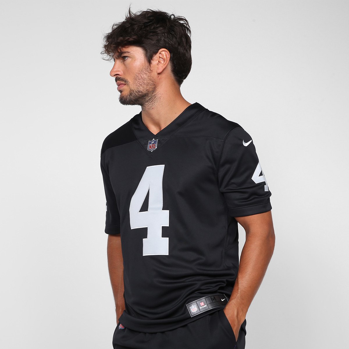 Camisa NFL Las Vegas Raiders Carr N° Jersey Nike Masculina