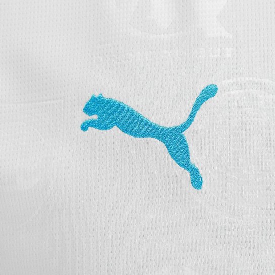 Camisa Olympique de Marseille Home 25/26 s/n Torcedor Puma Masculina