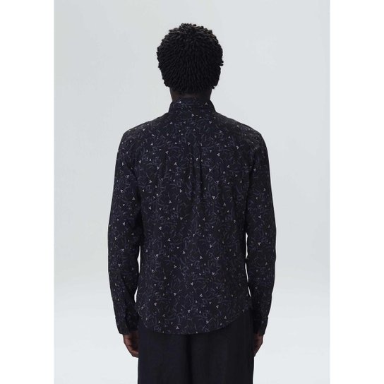 Camisa Osklen Trapoeraba Ml Masculina
