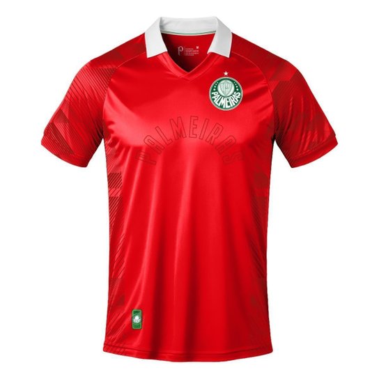 Camisa Palmeiras Goleiro III Vermelha Betel - Masculino