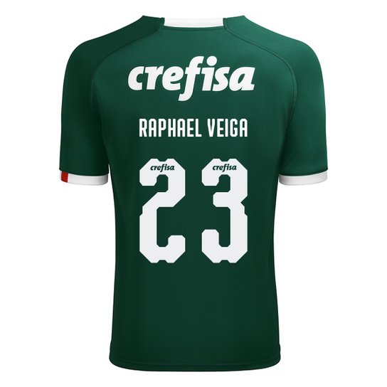 Camisa Palmeiras I 19/20 nº 23 Raphael Veiga Torcedor Puma Masculina