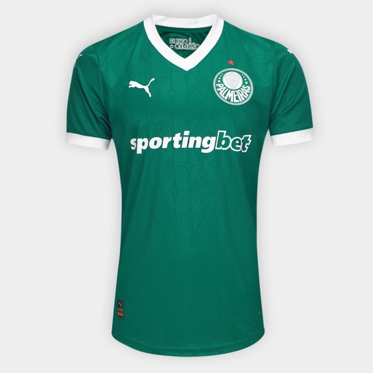 Camisa Palmeiras I 25/26 s/n Jogador Puma Masculina