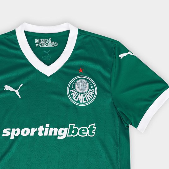 Camisa Palmeiras I 25/26 s/n Torcedor Puma Masculina