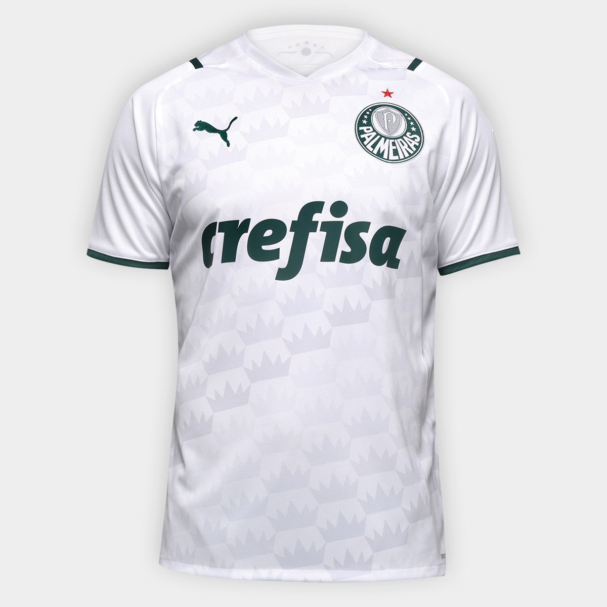 Camisa Palmeiras II 21/22 s/n° Torcedor Puma Masculina Branco