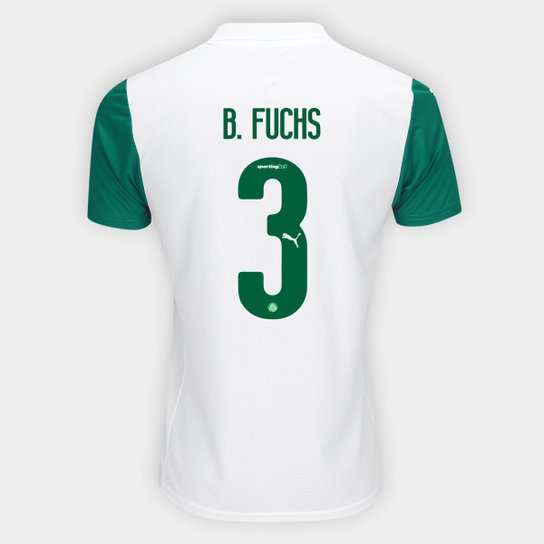 Camisa Palmeiras II 25/26 - B. Fuchs nº 3 - Torcedor Puma Masculina