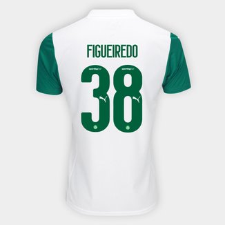 Camisa Palmeiras II 25/26 - Figueiredo nº 38 - Torcedor Puma Masculina