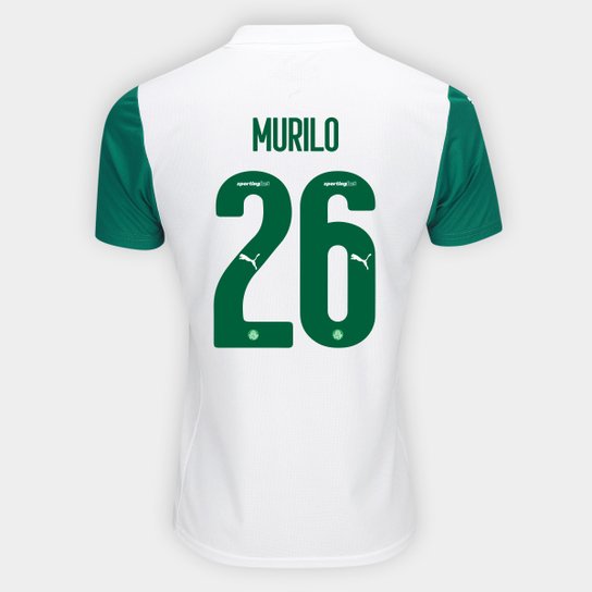Camisa Palmeiras II 25/26 - Murilo nº 26 - Torcedor Puma Masculina